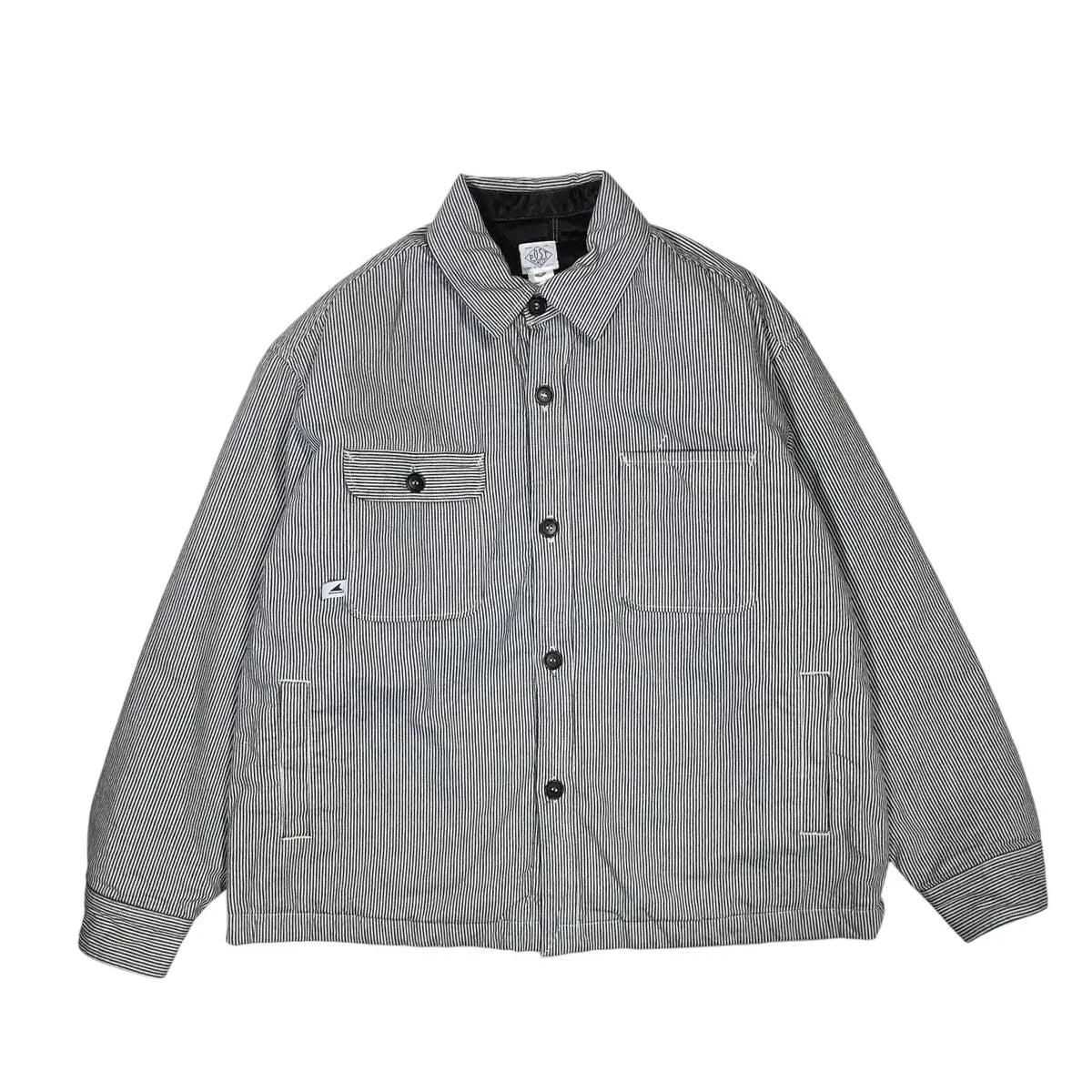 ジャケット・アウター DESCENDANT CRA90 HICKORY STRIPE JACKET S DESCENDANT (ディセンダント) / CRA90 HICKORY STRIPE JACKET