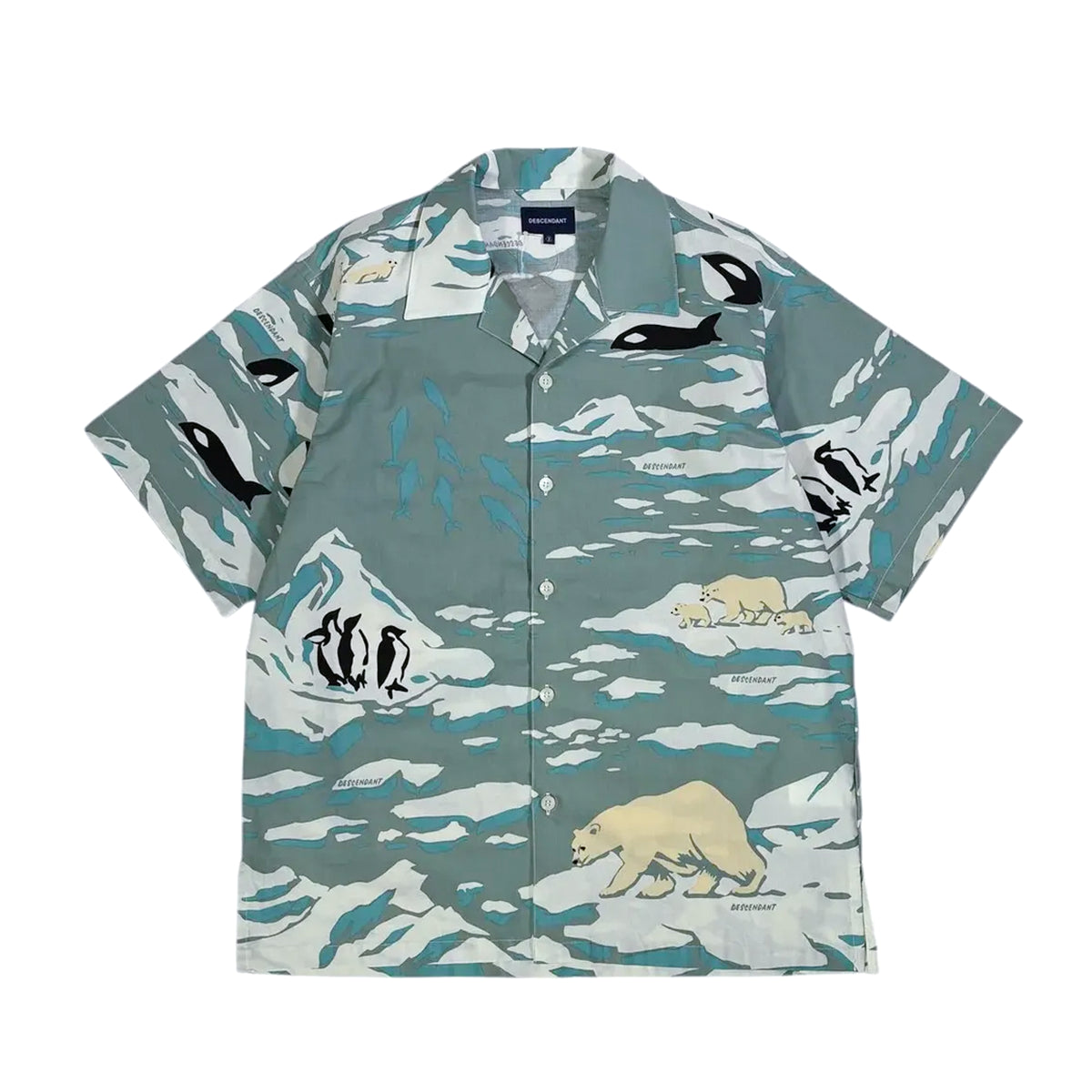 DESCENDANT (ディセンダント) / EDGD OPEN COLLAR TEXTILE SS SHIRT