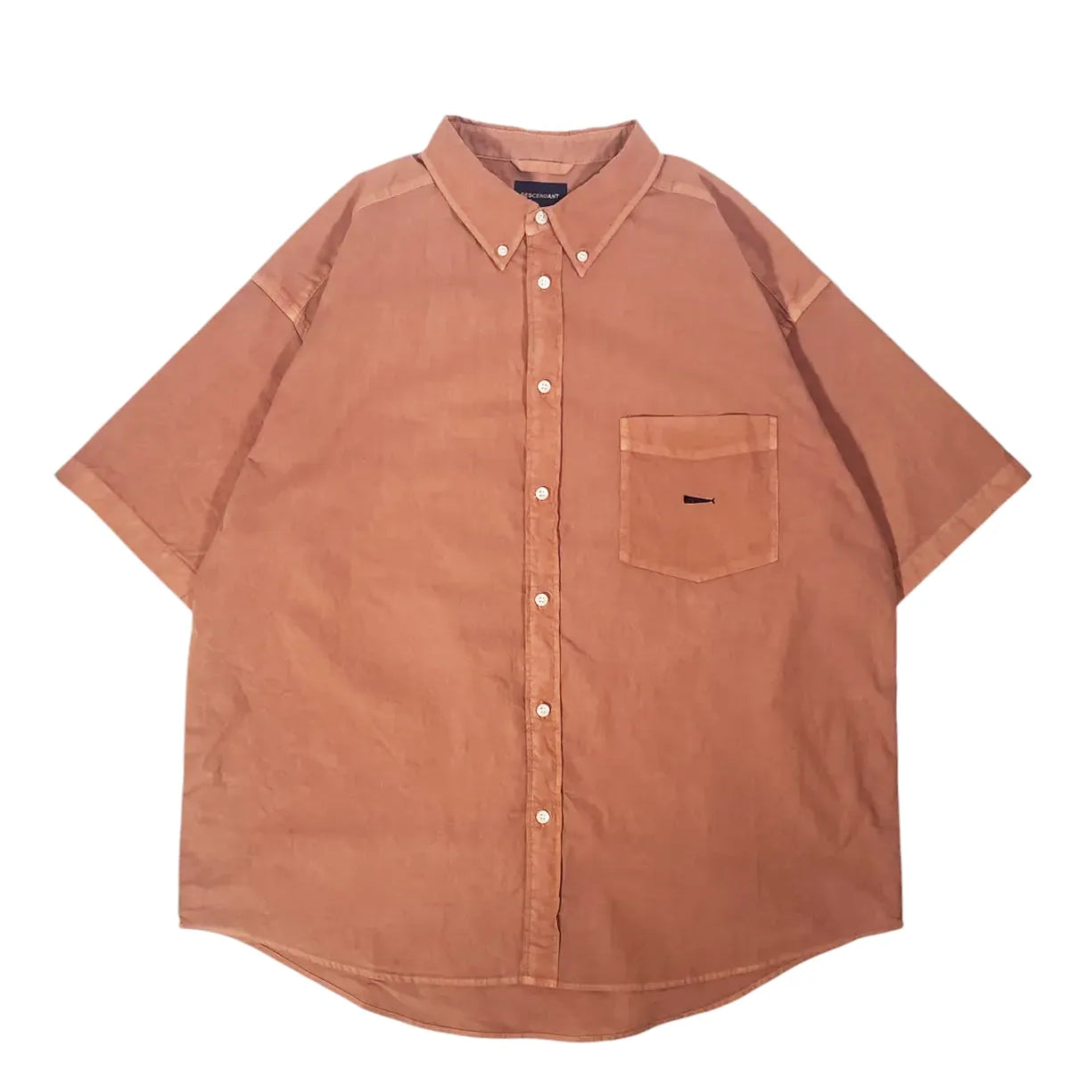 (ディセンダント) DESCENDANT ディセンダント　ラガーシャツ　size1 / PIGMENT SHIRT SS OXFORD KENNEDY'S トップス