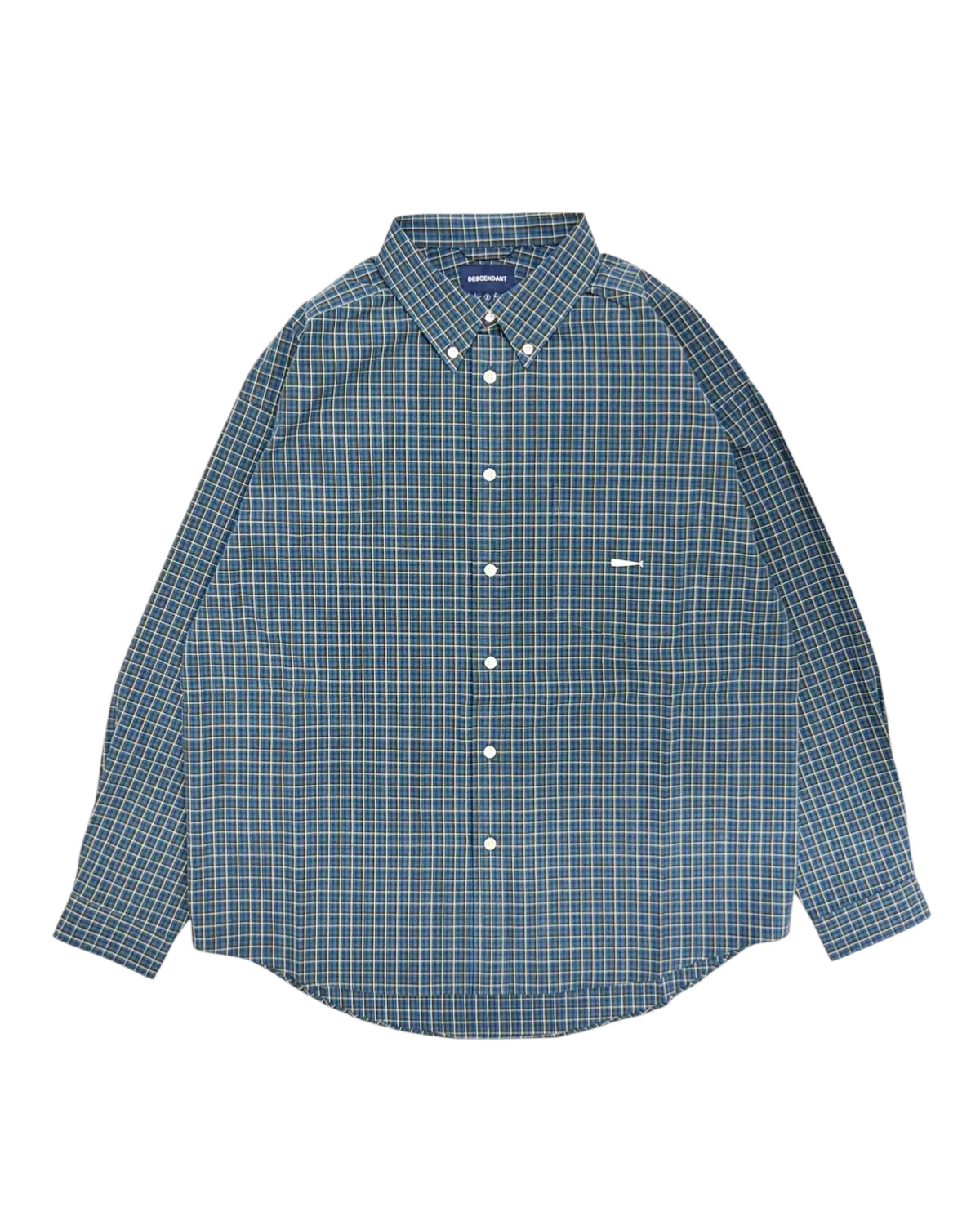 DESCENDANT の KENNEDY'S PLAID LS SHIRT (261TQDS-SHM01)