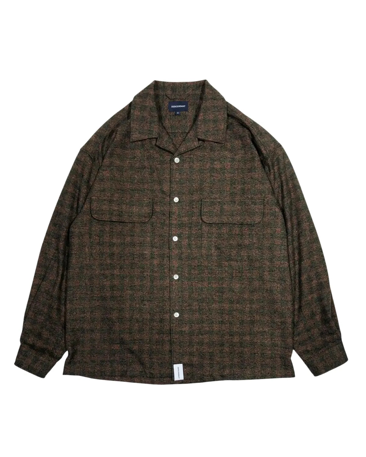 DESCENDANT の  MILPITAS PLAID LS SHIRT (252CPDS-SHM02)