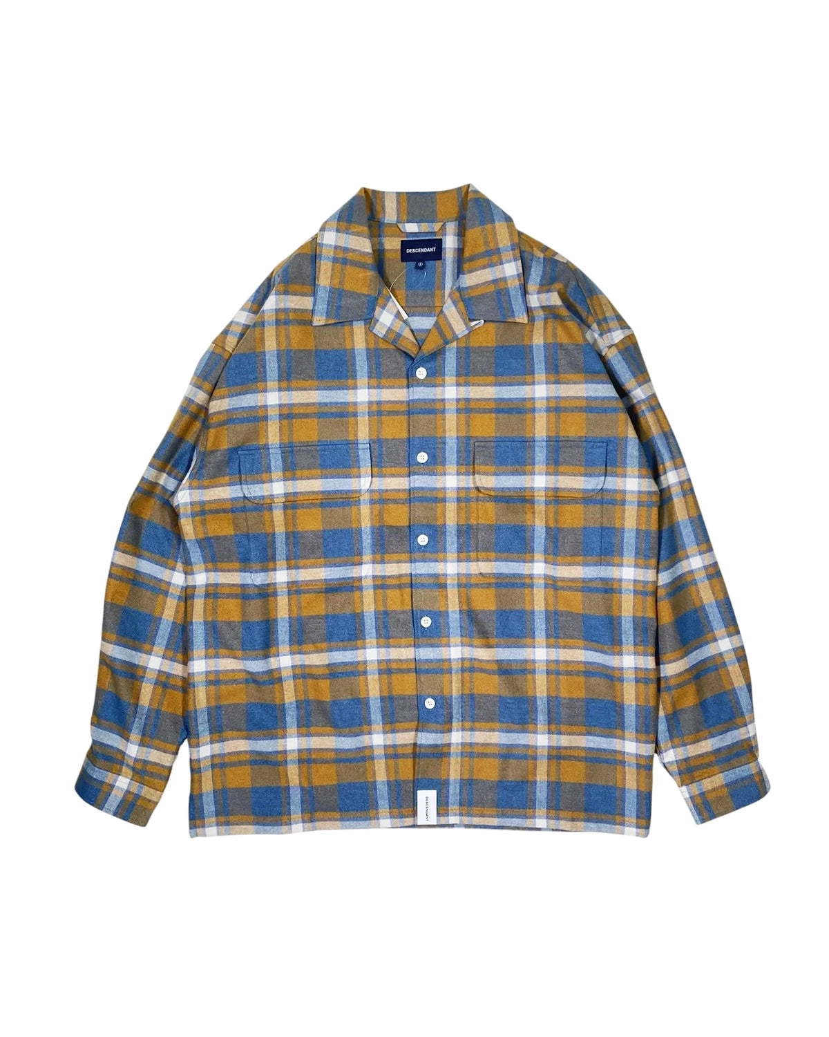 DESCENDANT の MILPITAS PLAID LS SHIRT (252TQDS-SHM03)