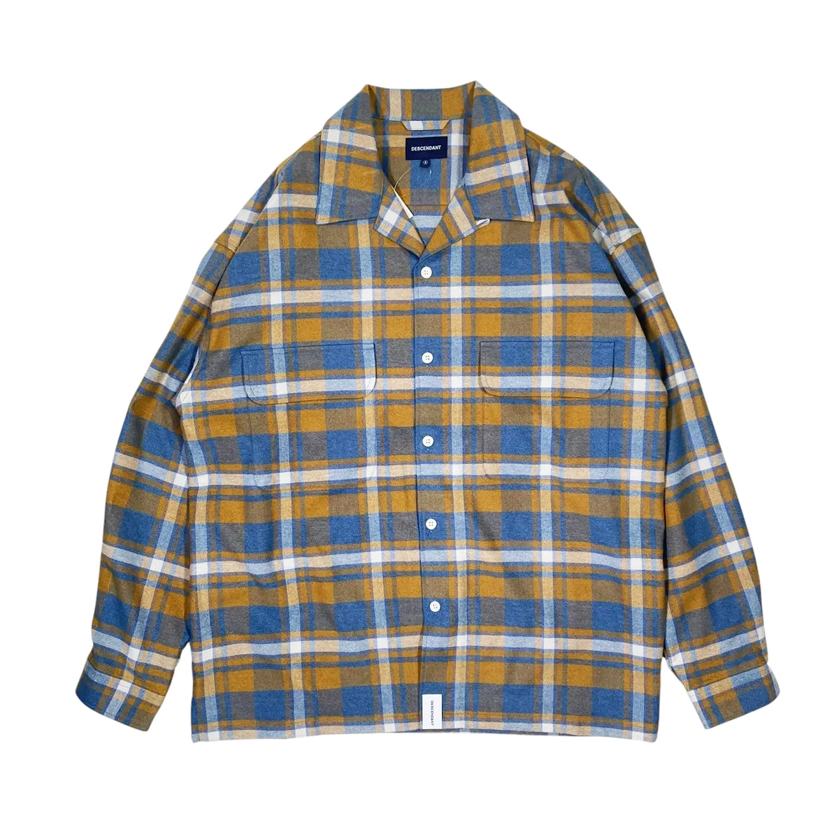 小物 DESCENDANT descendant PLAID STALL DESCENDANT/PLAID STALL (TEAL)