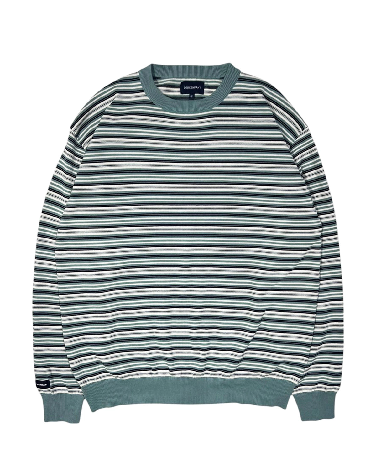 DESCENDANT の NALU CREW NECK KNIT (251MADS-KNM01)