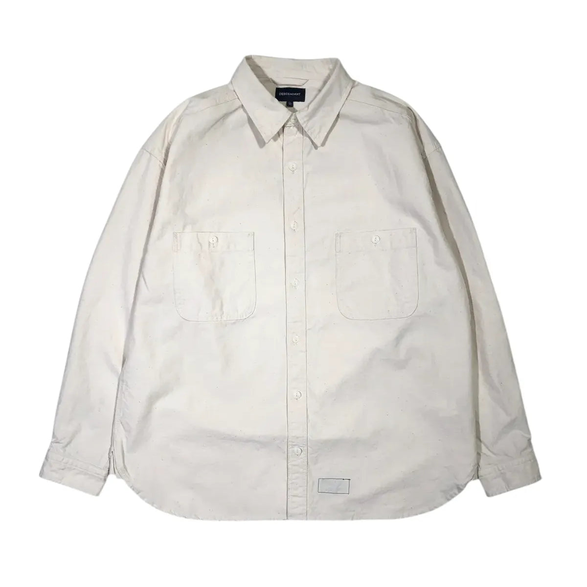 ※kim※ descendant ディセンダント　シャンブレーシャツ DESCENDANT ディセンダント norman シャンブレーシャツ ネイビー