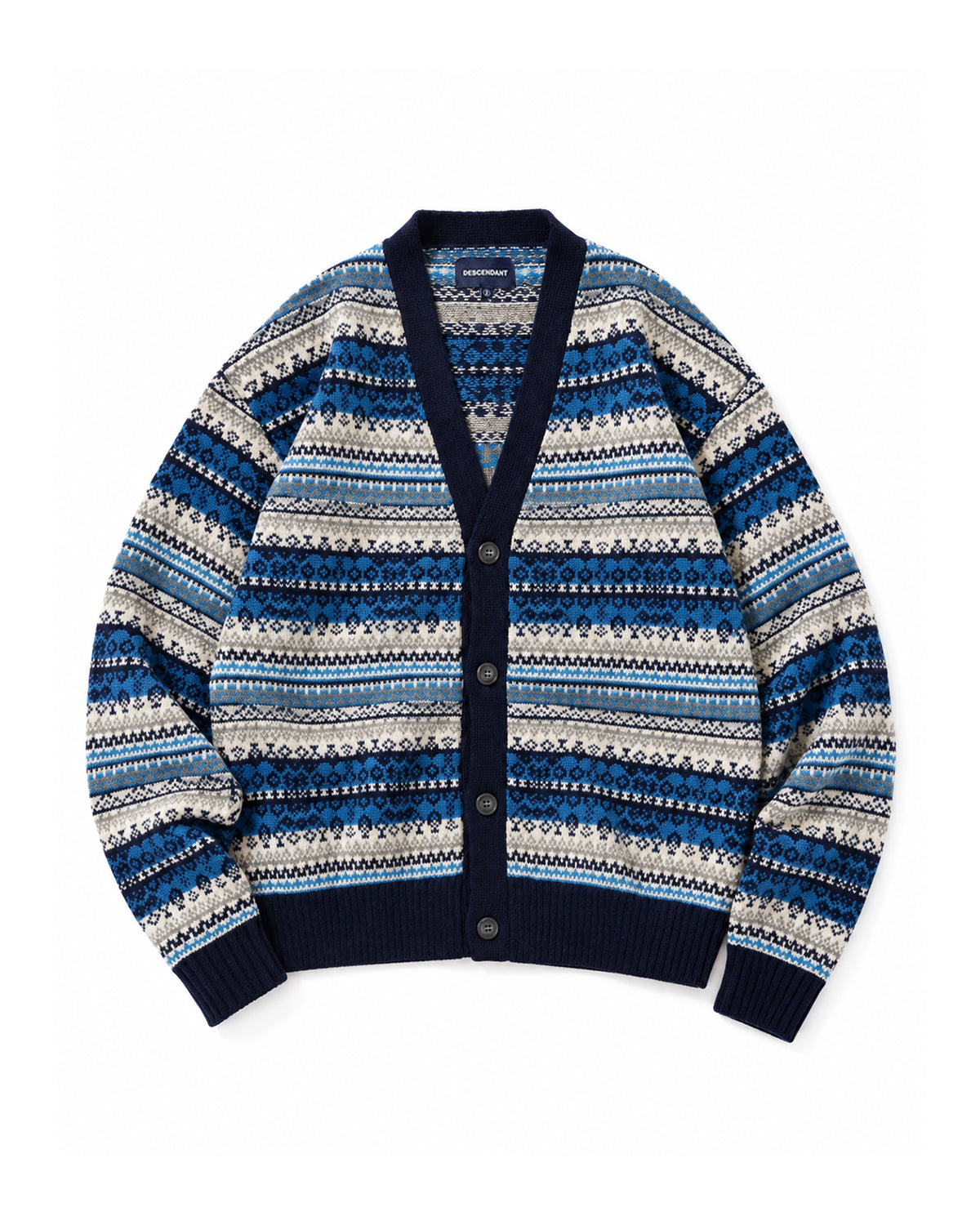 DESCENDANT の NURSE KNIT CARDIGAN (262MADS-KNM01)