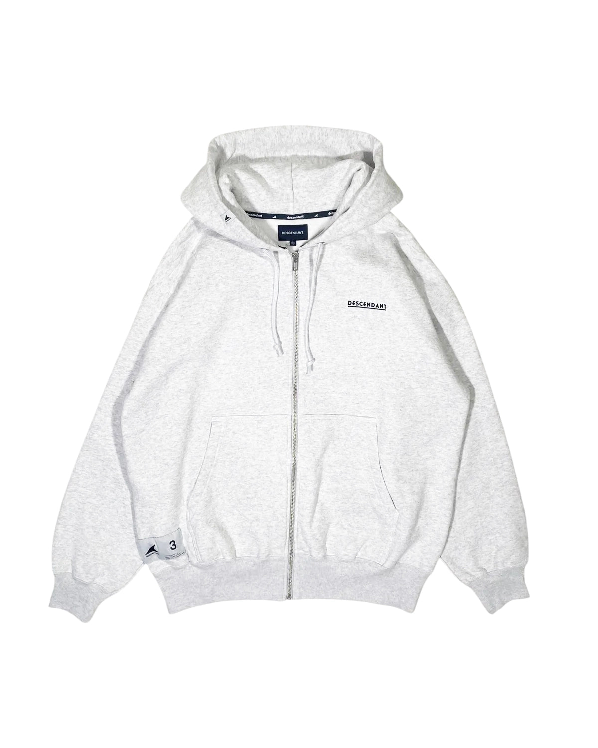 DESCENDANT の OTL ZIP HOODY (252ATDS-CSM03)