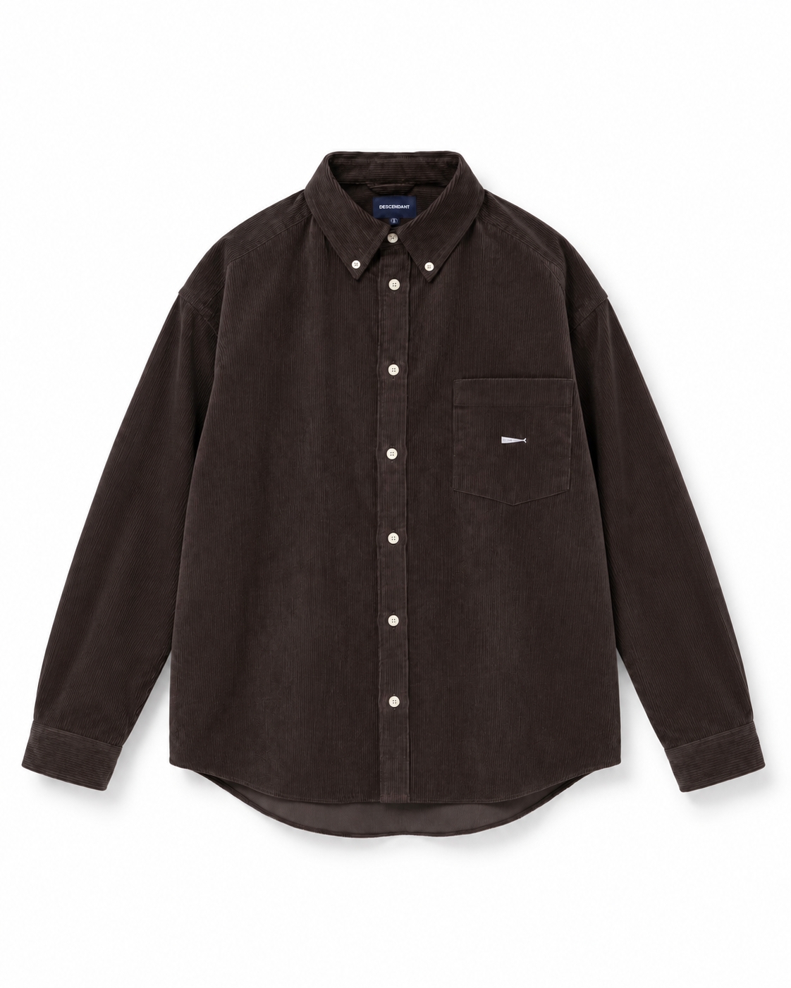 DESCENDANT の PALM CORDUROY LS SHIRT (262CPDS-SHM04)