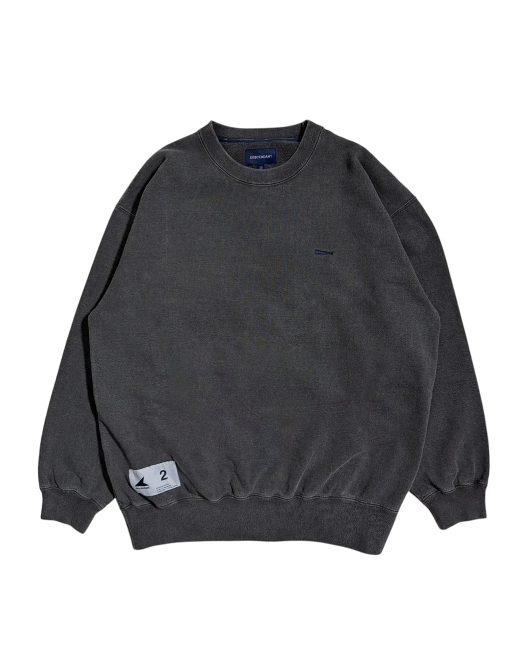 DESCENDANT (ディセンダント) / PE CREW NECK PIGMENT DYE | 公式通販