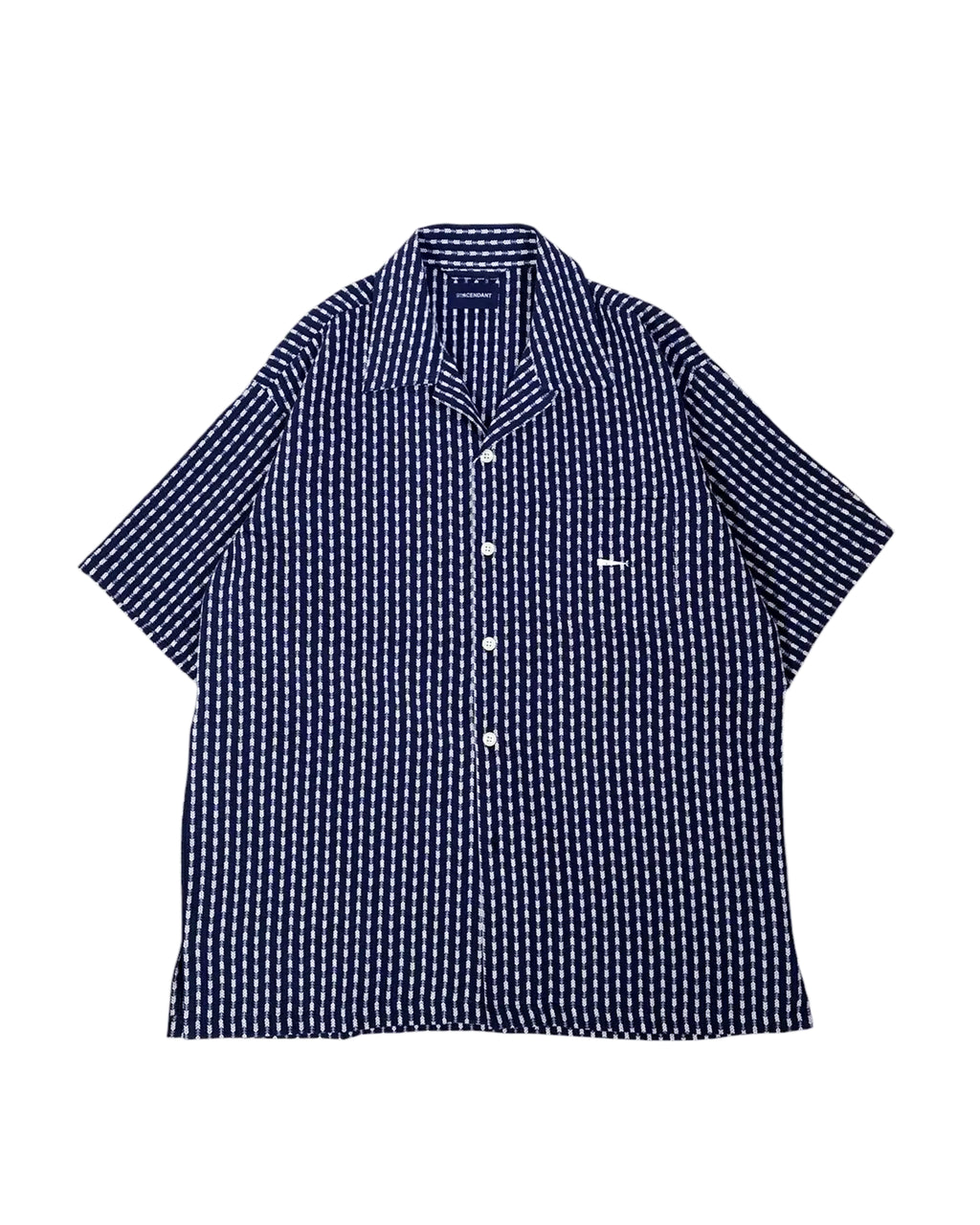 DESCENDANT (ディセンダント) / PIER OPEN COLLAR TEXTILE SS SHIRT