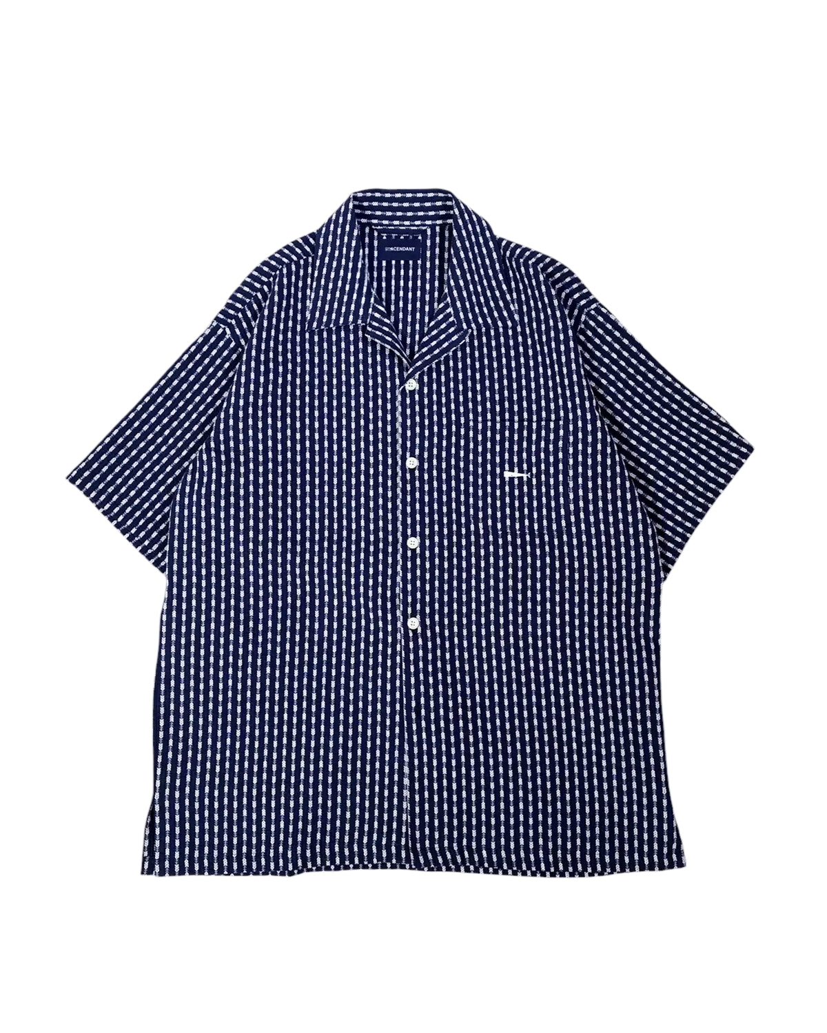 DESCENDANT の PIER OPEN COLLAR TEXTILE SS SHIRT (261CPDS-SHM06)