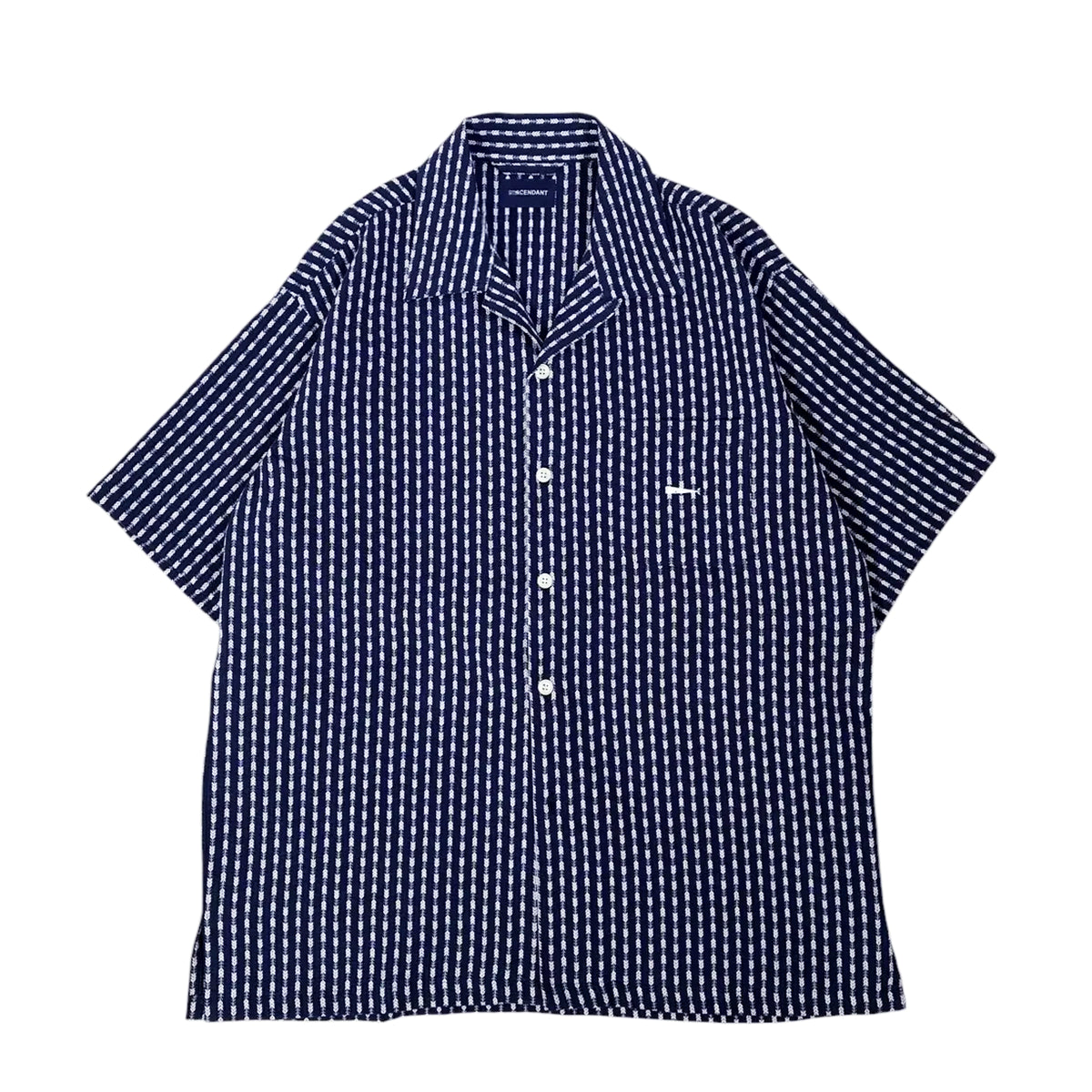 DESCENDANT (ディセンダント) / PIER OPEN COLLAR TEXTILE SS SHIRT