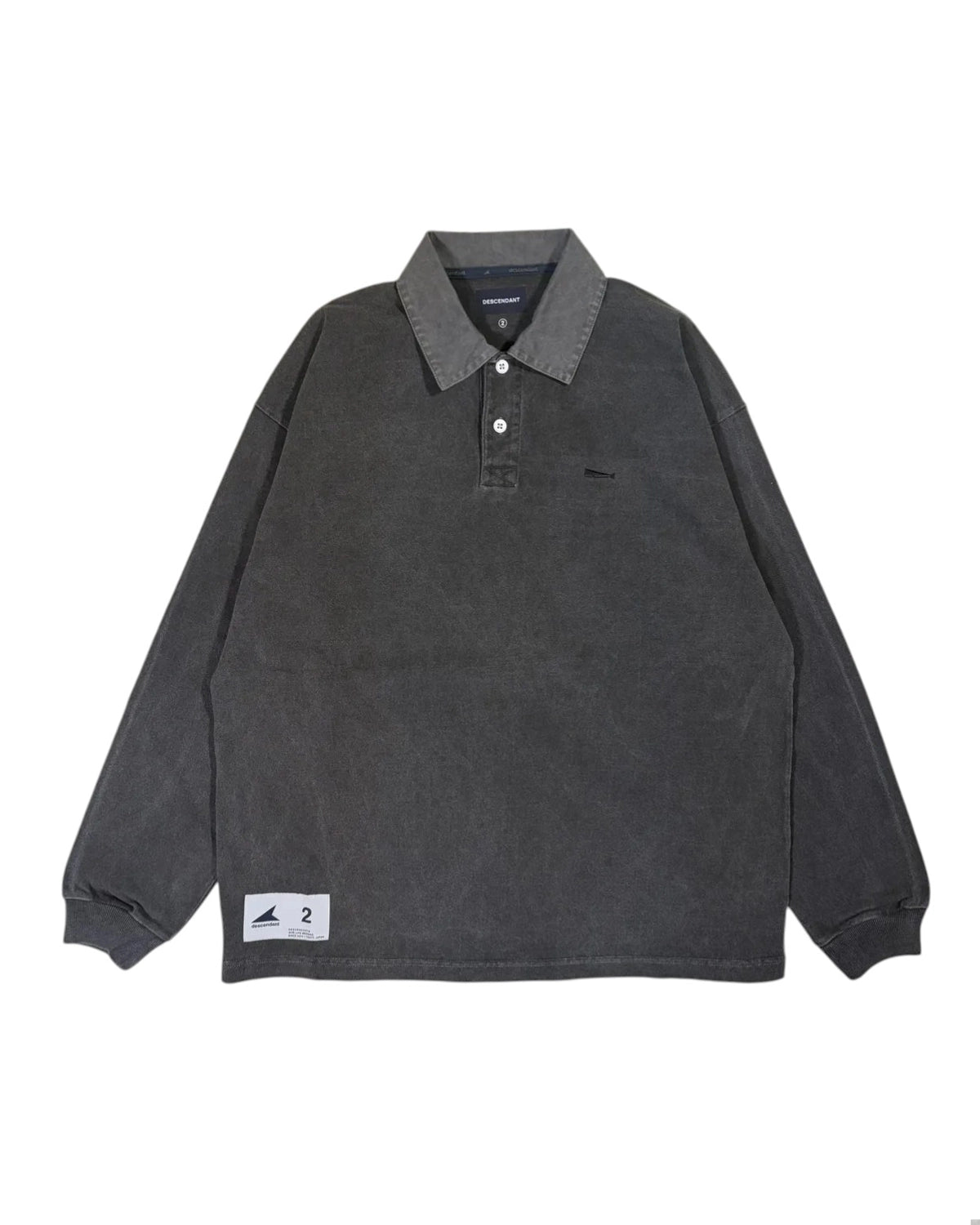DESCENDANT の PUBA POLO LS PIGMENT DYE (261ATDS-CSM06)