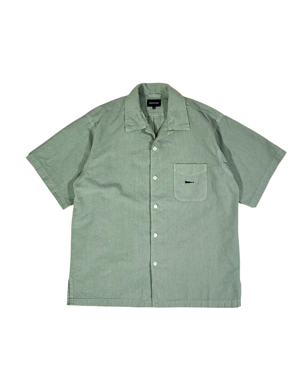 DESCENDANT (ディセンダント) / S WIND OPEN COLLAR SEERSUCKER SS