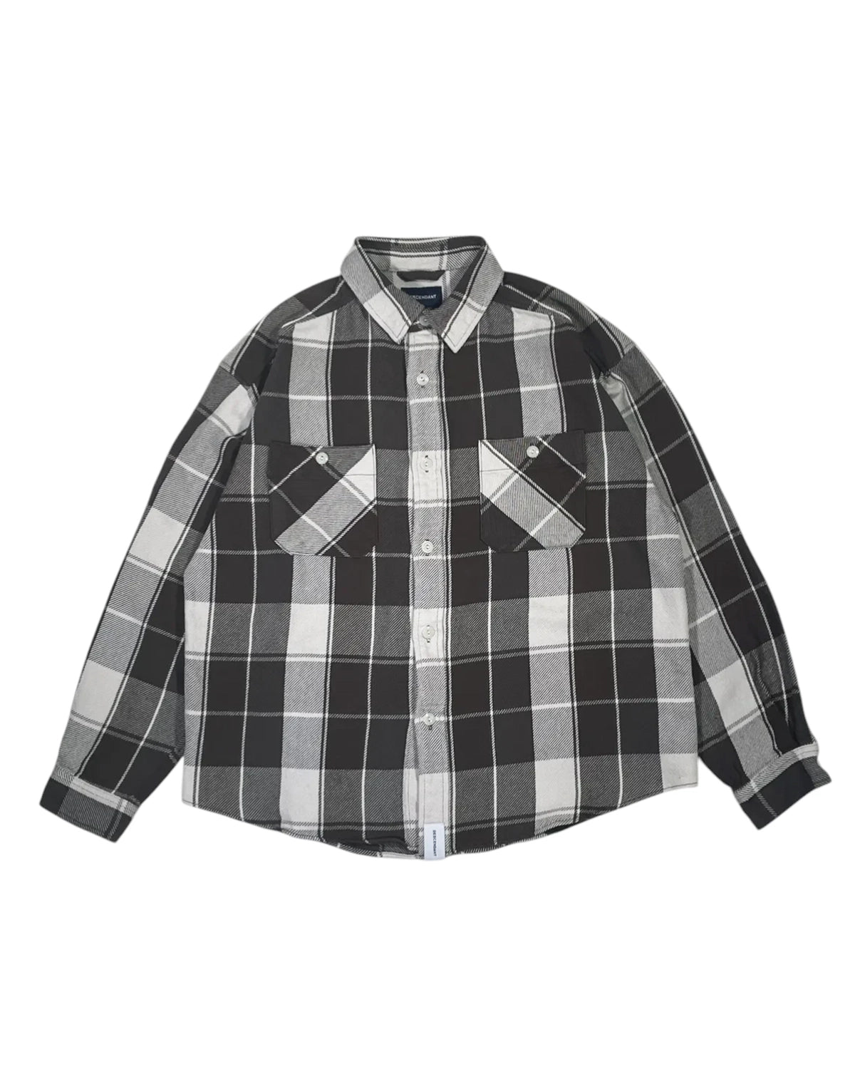 DESCENDANT の VANNING PLAID LS SHIRT (261TQDS-SHM03)