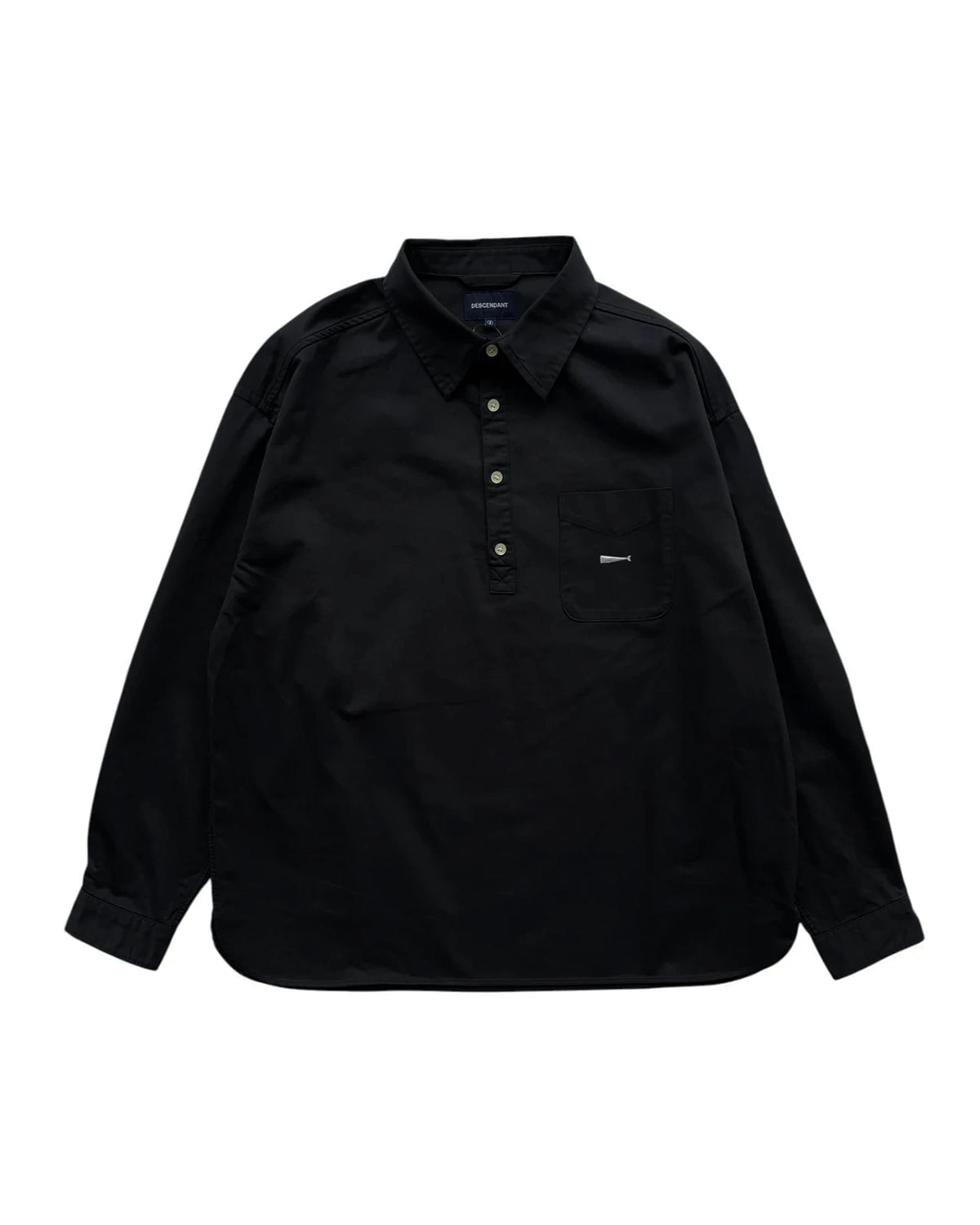 DESCENDANT の VOIL PULLOVER LS SHIRT (252CPDS-SHM03)