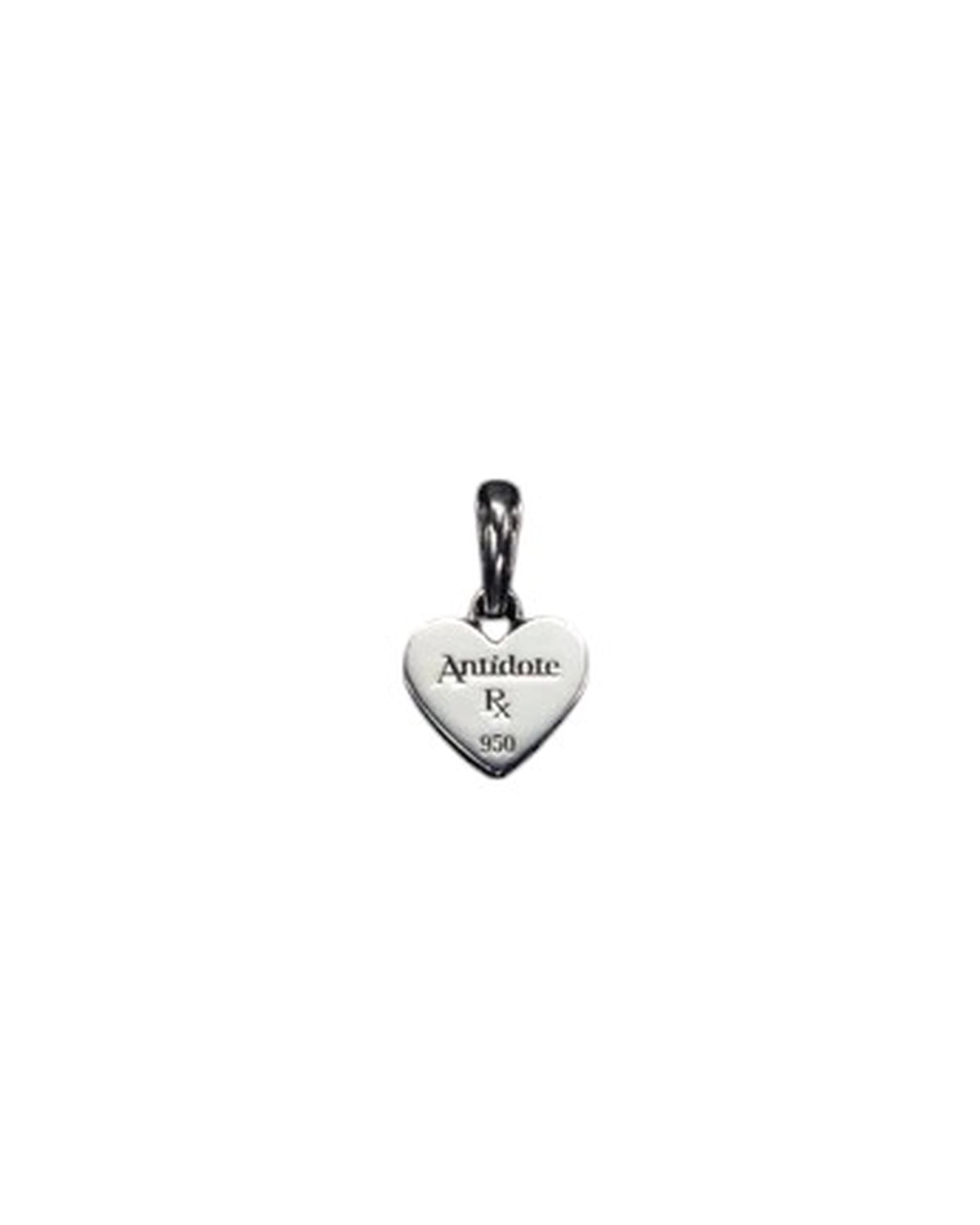 ANTIDOTE BUYERS CLUB / Engraved Heart Pendant (RX-910-1)