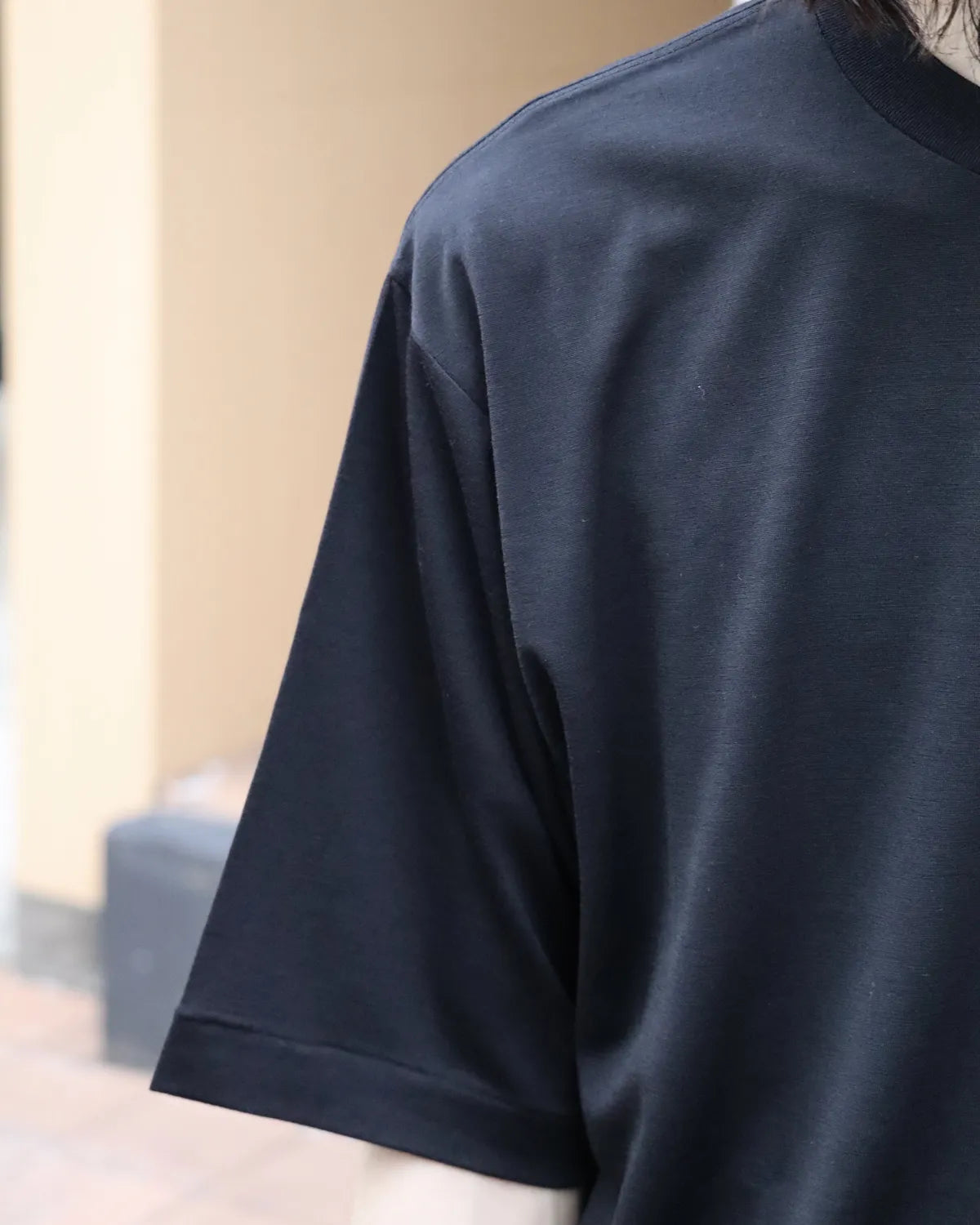 COMOLI / サマーウール 半袖Tシャツ (D01-05024)