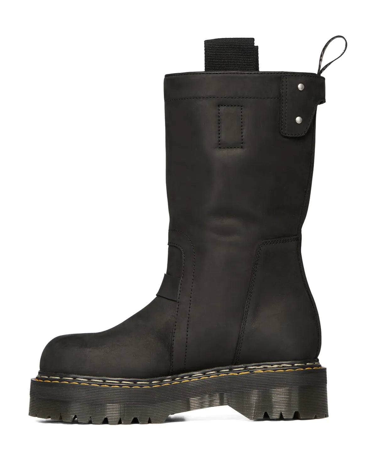 Rick Owens × DR. MARTENS / QUAD SOLE PULL ON BOOT (DM02F1814)