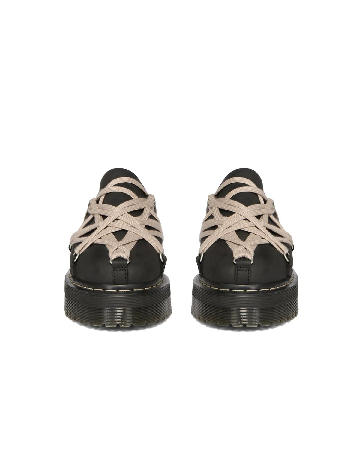 Rick Owens × DR. MARTENS / QUAD SOLE MEGALACE MULE (DM02F1815)