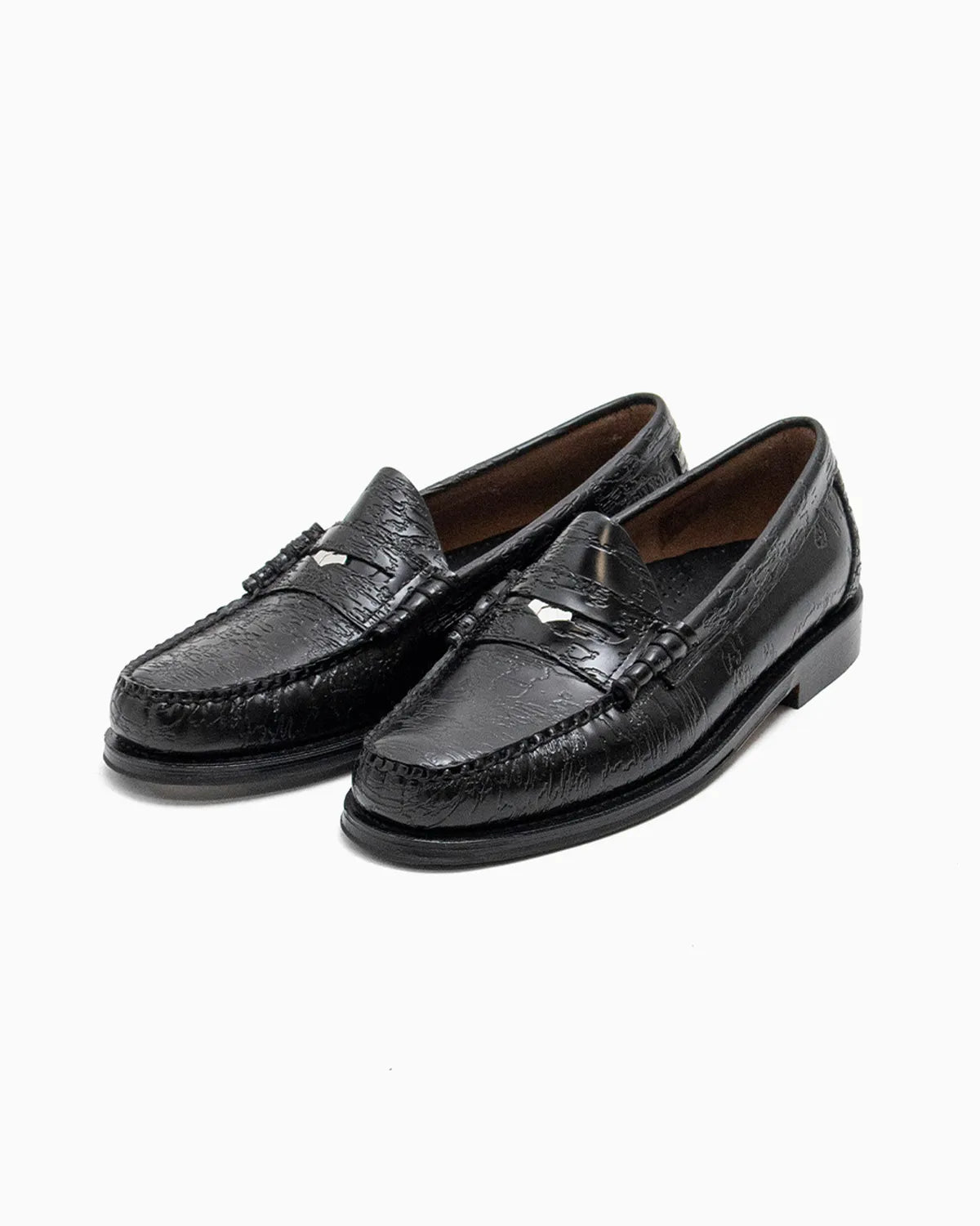 DOVER STREET MARKET kei ninomiya × G.H. BASS の CAMO G.H. BASS LARSON “PENNY LOAFERS” (DSM02SH12)