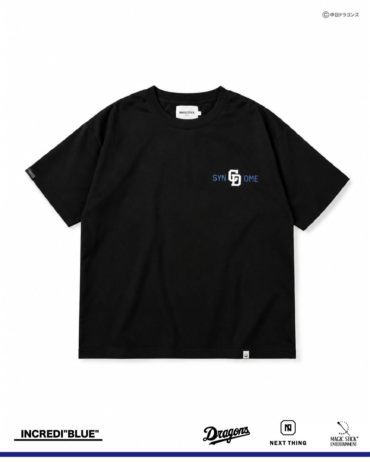 DRAGONS × NEXT THING × MAGIC STICK / SYNCDOME TEE (26SS-CD-005)