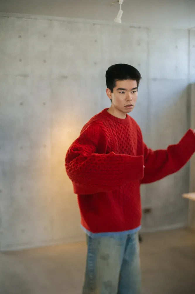 refomed / ”GUNTE” KNIT SWEATER (REKN-008)