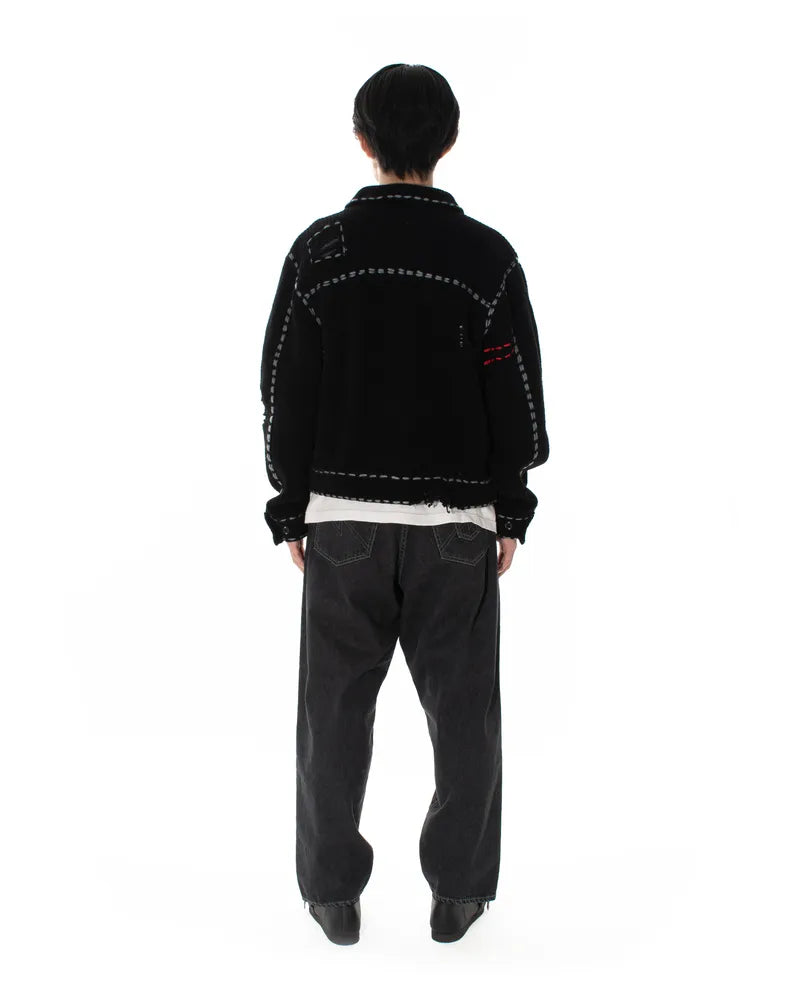 PHINGERIN × NEIGHBORHOOD / NH X PHINGERIN . PG1 SAVAGE KNIT (PD-242-NH-KN-011)