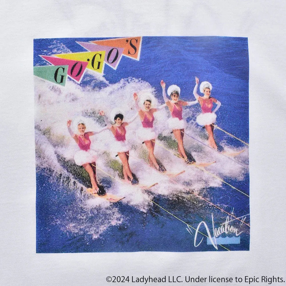 MINEDENIM  / GO-GO'S "Vacation" Print Crew Neck T-SHIRTS (MND-UMJ001)