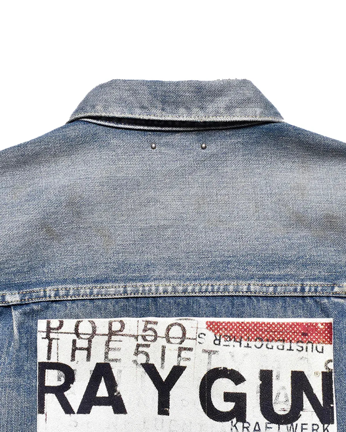 MINEDENIM(マインデニム) / “Andy Print” Denim Trucker Jacket