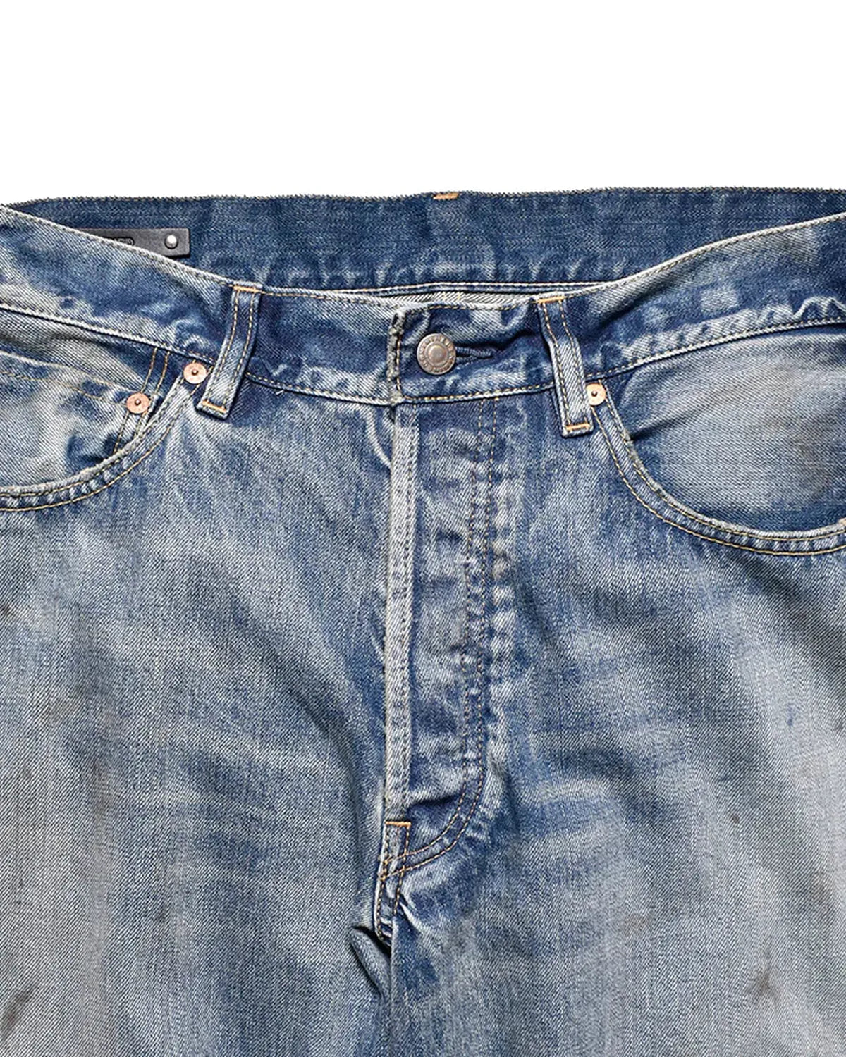 MINEDENIM(マインデニム) / “Typo Print” Denim 5Pocket USD