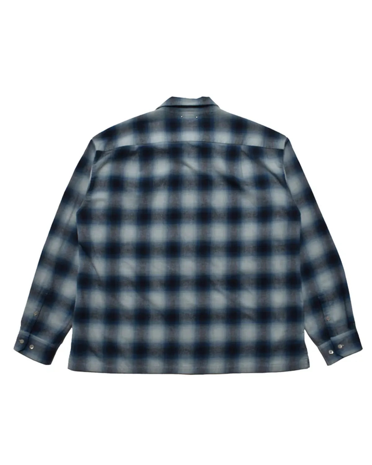 MINEDENIM / C.Flannel Ombre Open Collar SH (2509-5004)