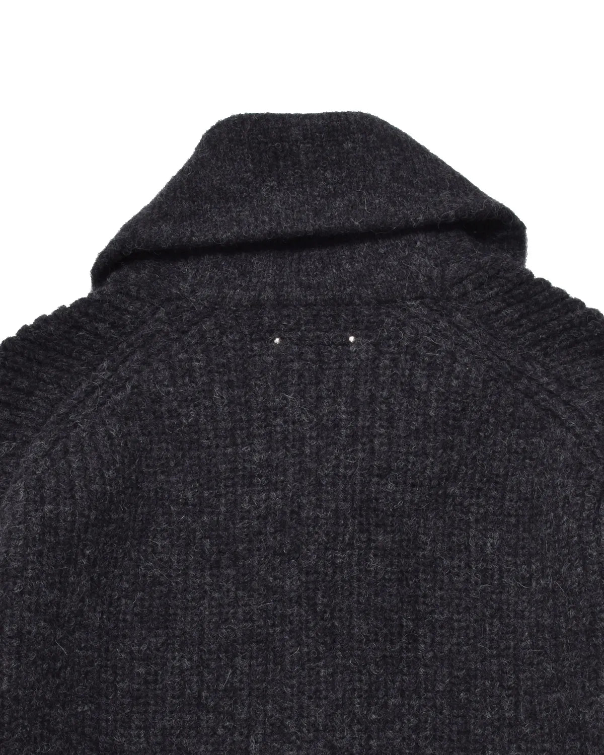 MINEDENIM  / Baby Alpaca Wool Shawl Collar Knit Cardigan (MDFBF10601)