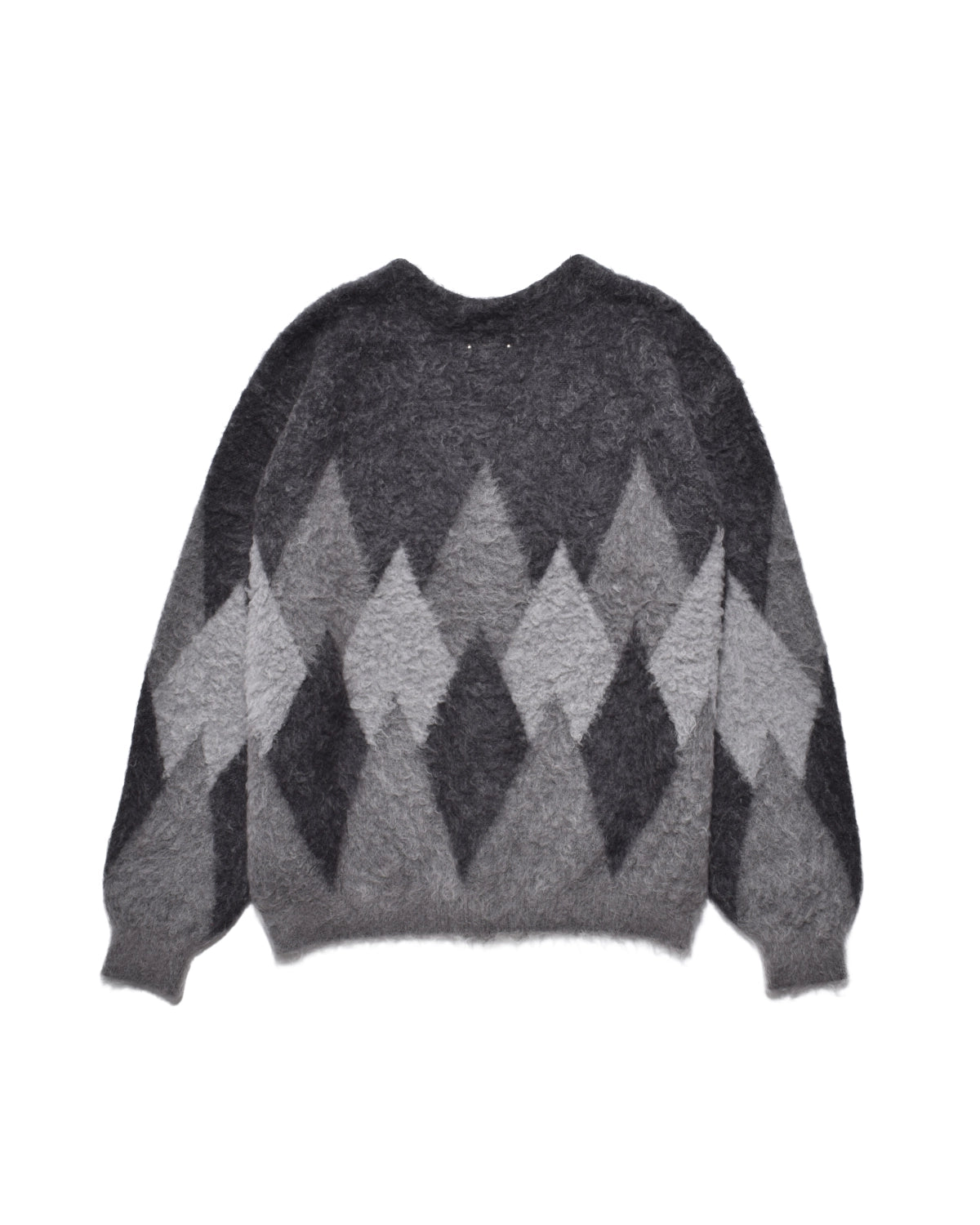 MINEDENIM  / Mohair Argyle Knit Cardigan (MDFBF10602)