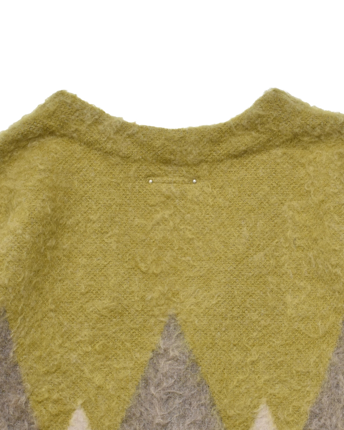 MINEDENIM  / Mohair Argyle Knit Cardigan (MDFBF10602)