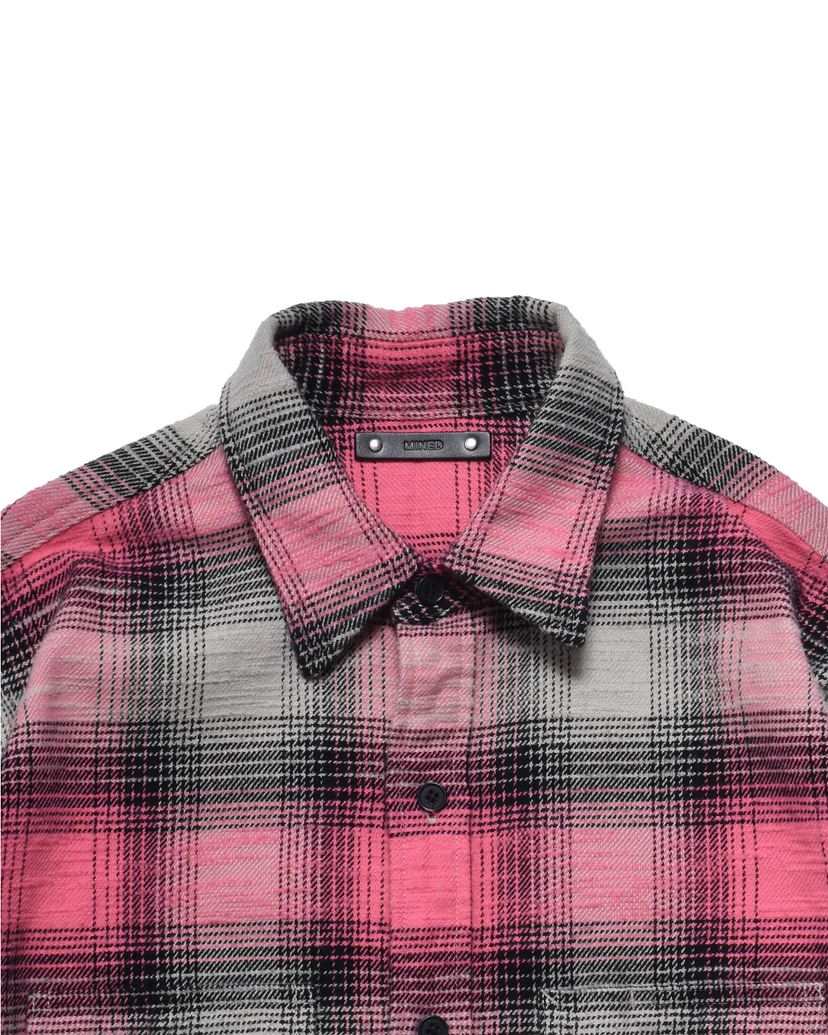 MINEDENIM / Heavy Cotton Flannel Ombre Work Shirt (MDFBF09503)