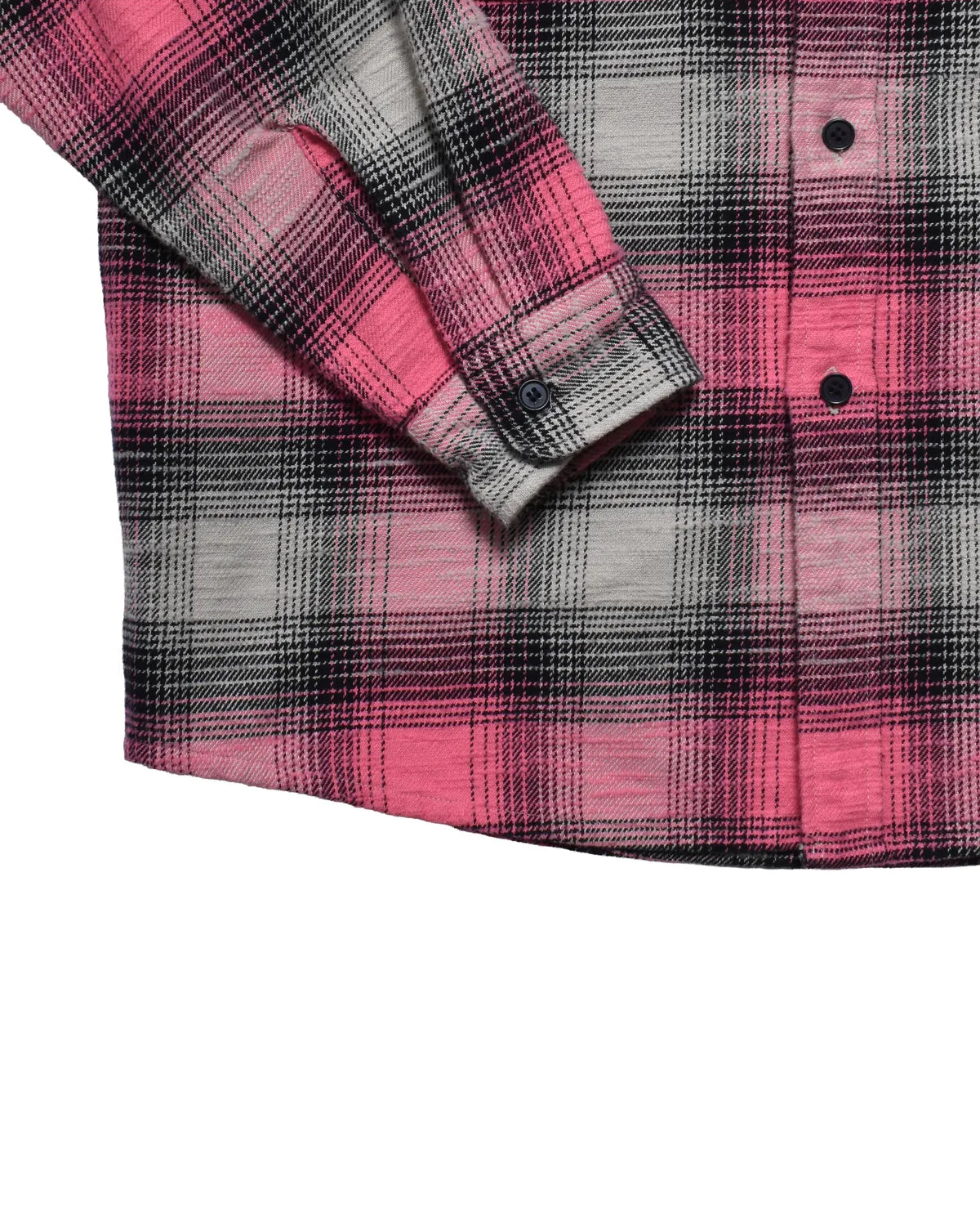MINEDENIM / Heavy Cotton Flannel Ombre Work Shirt (MDFBF09503)