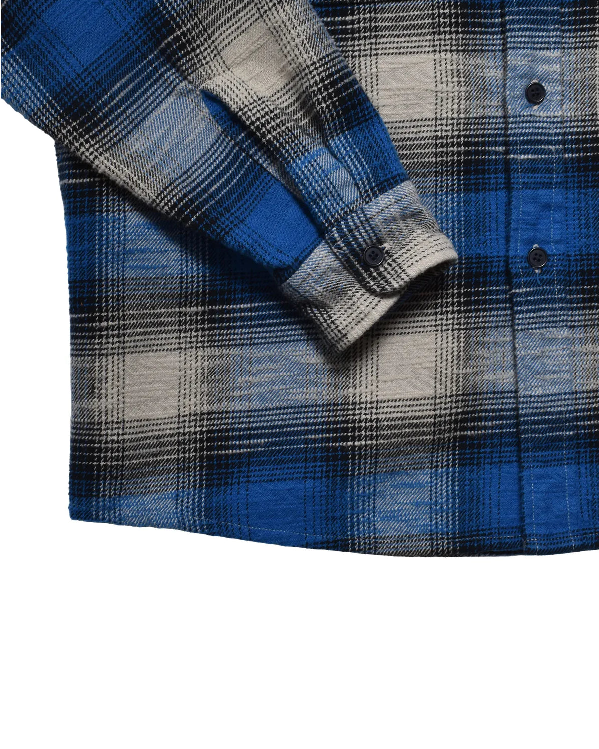MINEDENIM / Heavy Cotton Flannel Ombre Work Shirt (MDFBF09503)