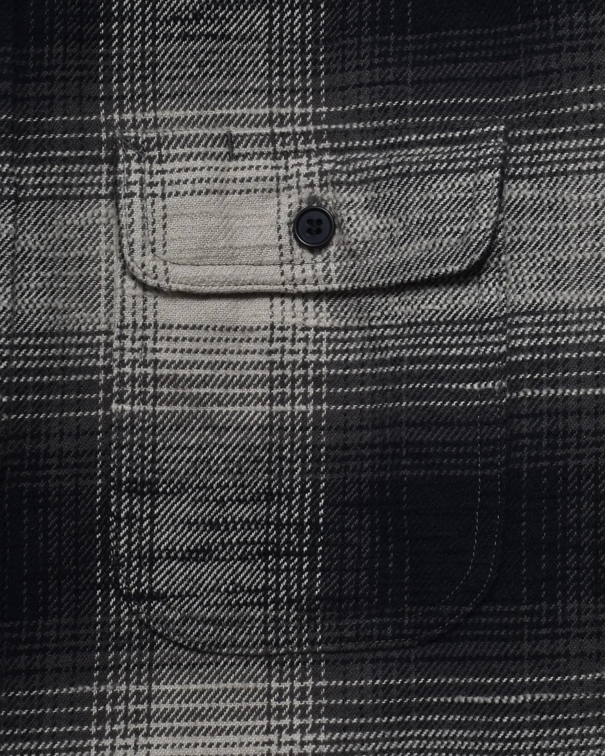 MINEDENIM / Heavy Cotton Flannel Ombre Work Shirt (MDFBF09503)