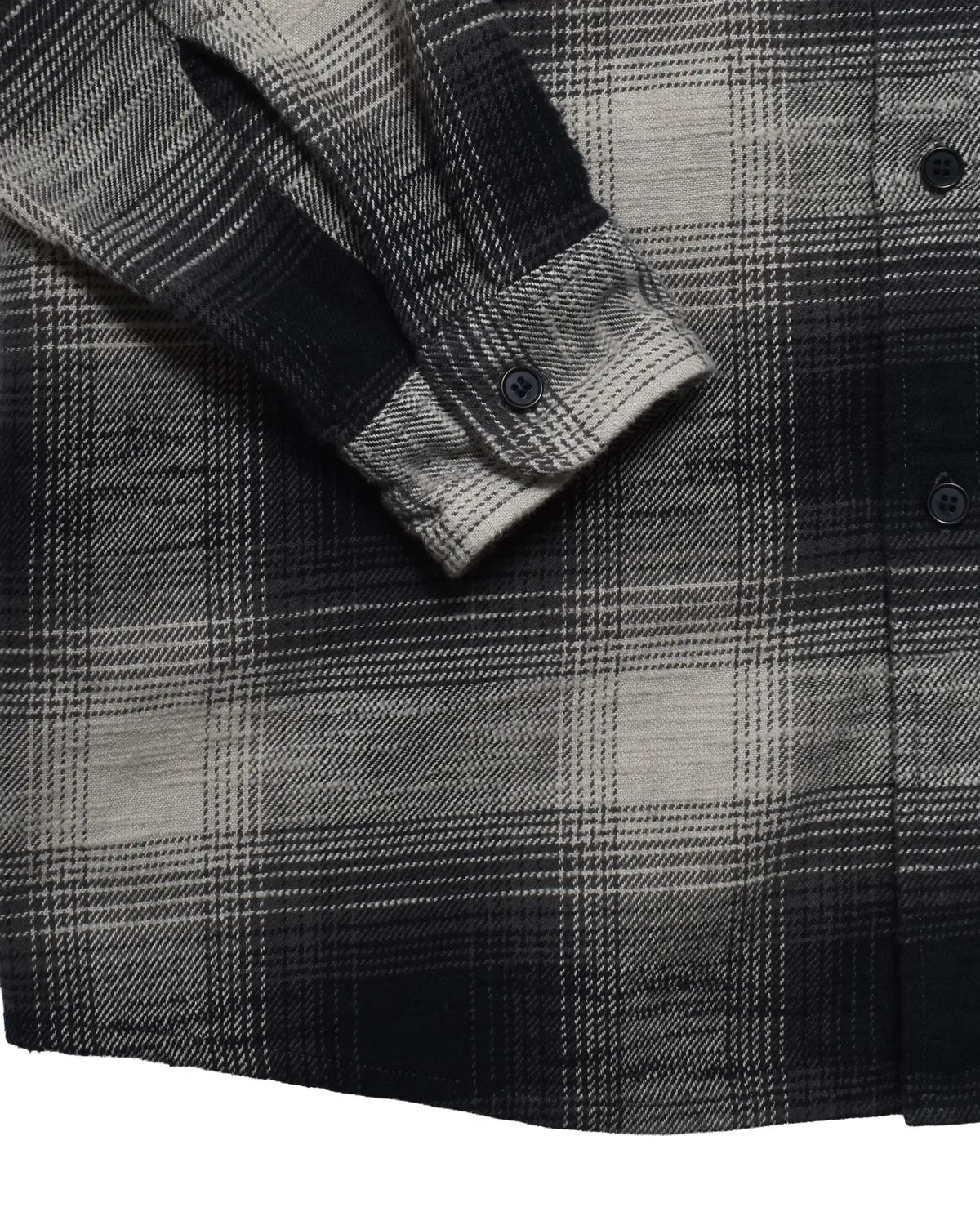 MINEDENIM / Heavy Cotton Flannel Ombre Work Shirt (MDFBF09503)