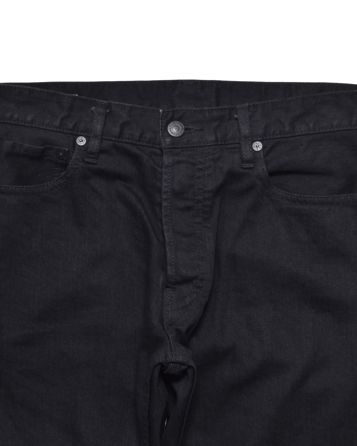 MINEDENIM / Black STR Denim S.Slim Jeans KST (MDFBF10101)