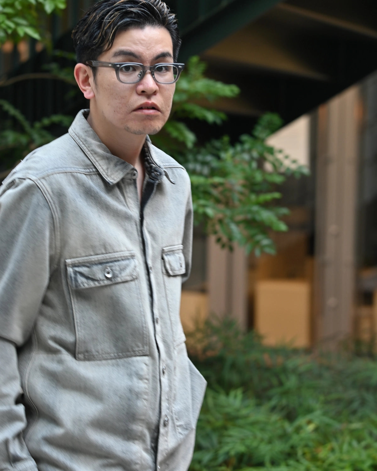 Rick Owens DRKSHDW / OUTER SHIRT (DU02F6755)