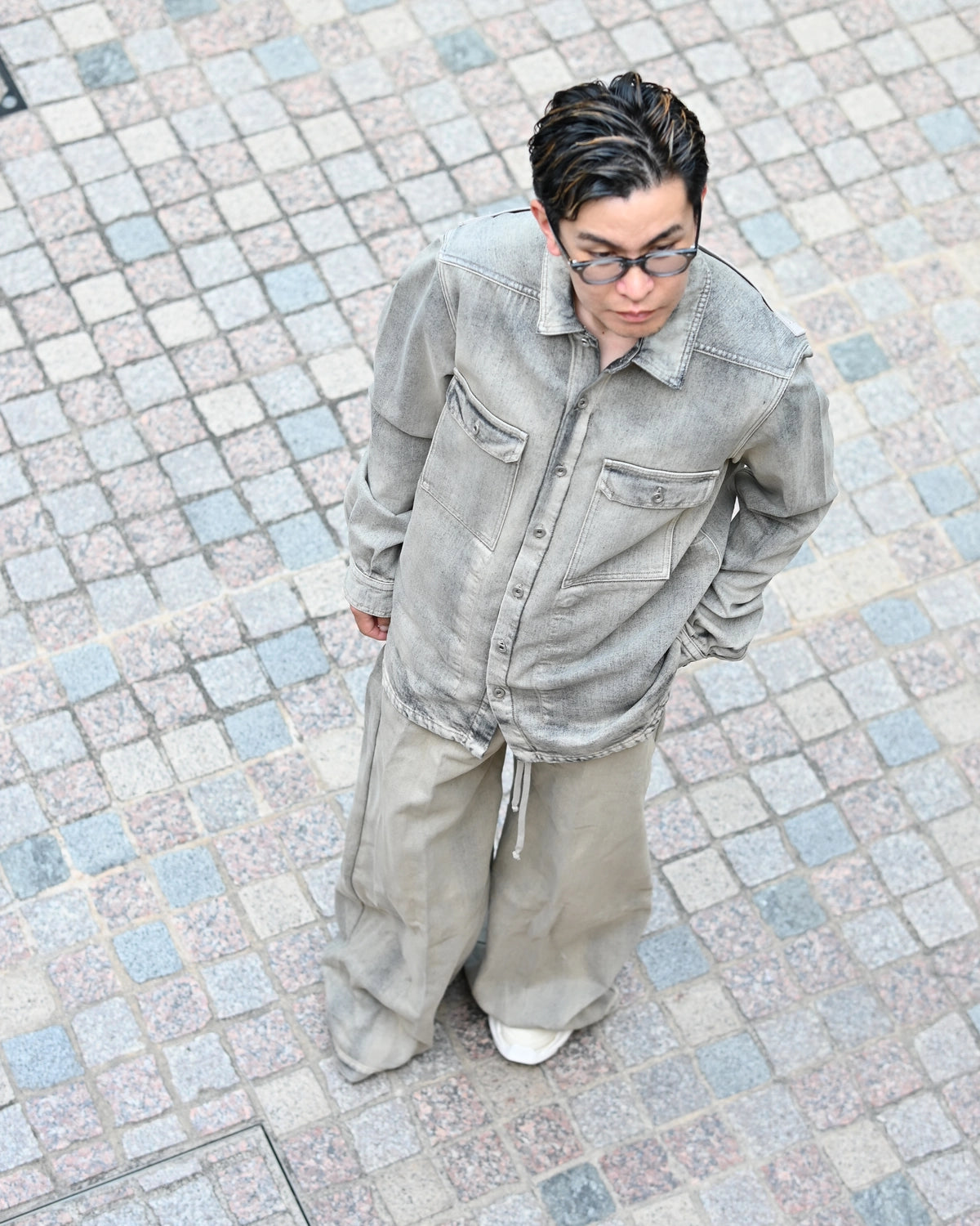 Rick Owens DRKSHDW / GETH BELAS PANTS (DU02F6378)