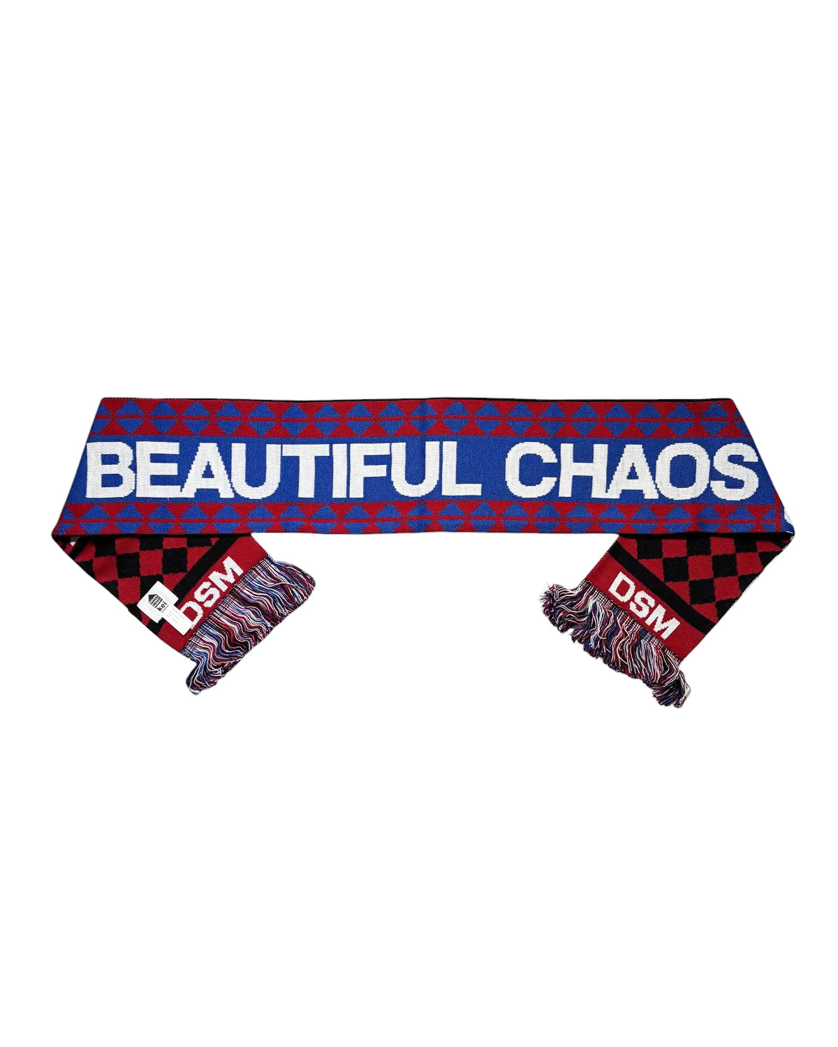 DOVER STREET MARKET kei ninomiya / UNISEX DSM BEAUTIFUL CHAOS FOOTBALL SCARF (DSM02K041)