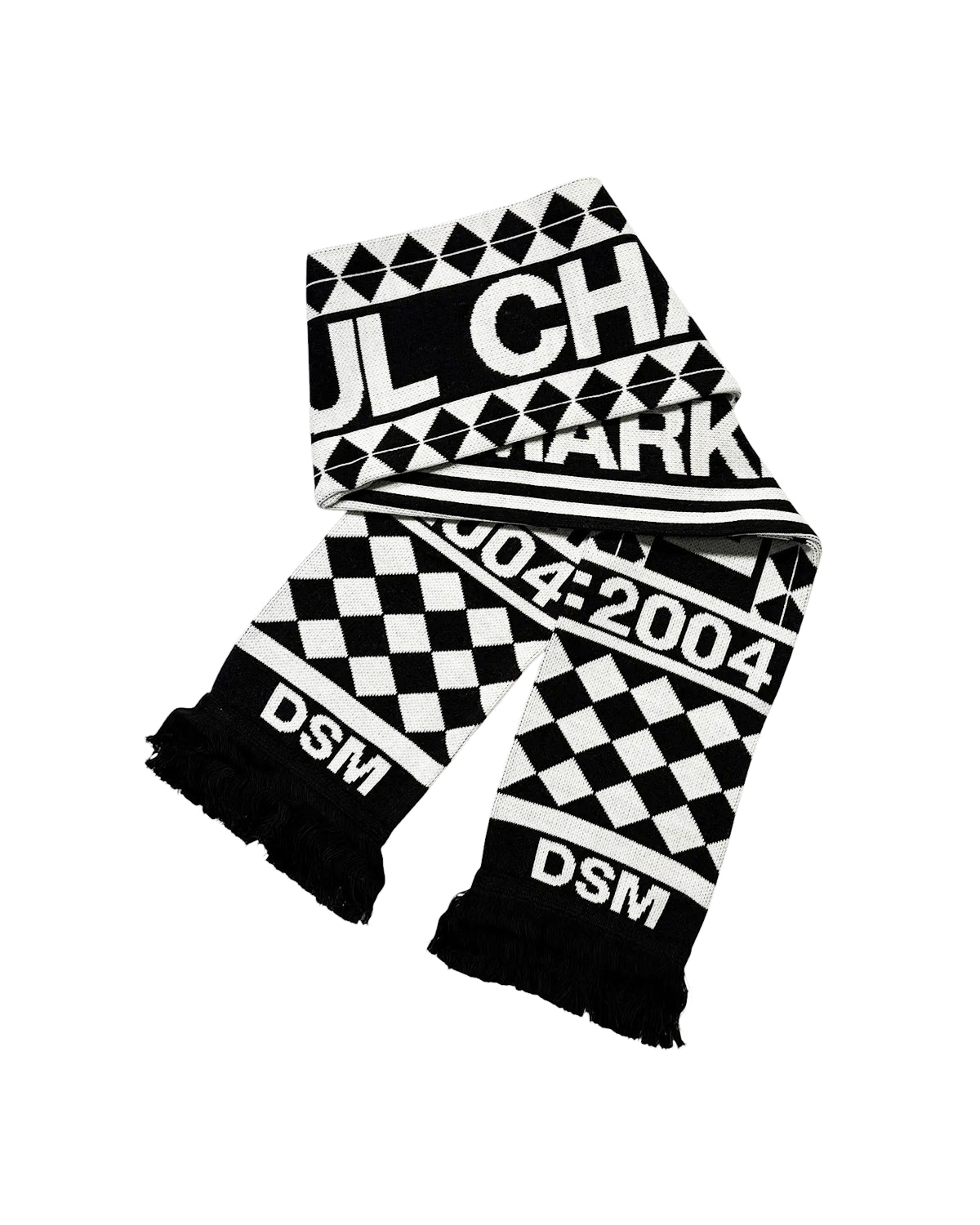 DOVER STREET MARKET kei ninomiya / UNISEX DSM BEAUTIFUL CHAOS FOOTBALL SCARF (DSM02K041)