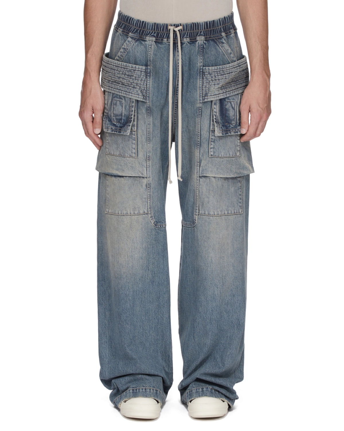 Rick Owens DRKSHDW / CREATCH WIDE CARGO DRAWSTRING (DU01F4394)