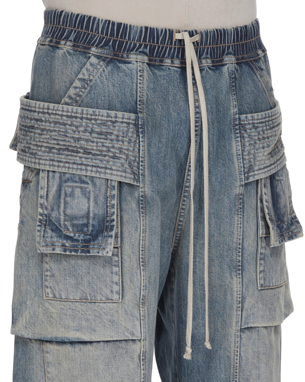 Rick Owens DRKSHDW / CREATCH WIDE CARGO DRAWSTRING (DU01F4394)