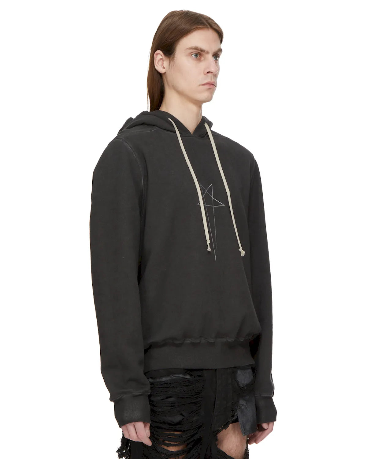 Rick Owens DRKSHDW / OVERSIZED HOODIE (DU02F6262)