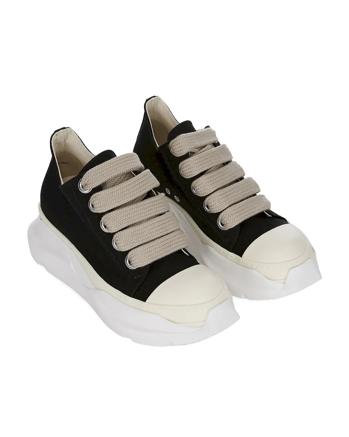 Rick Owens DRKSHDW / JUMBOLACE ABSTRACT LOW SNEAKS (DU02F6845)