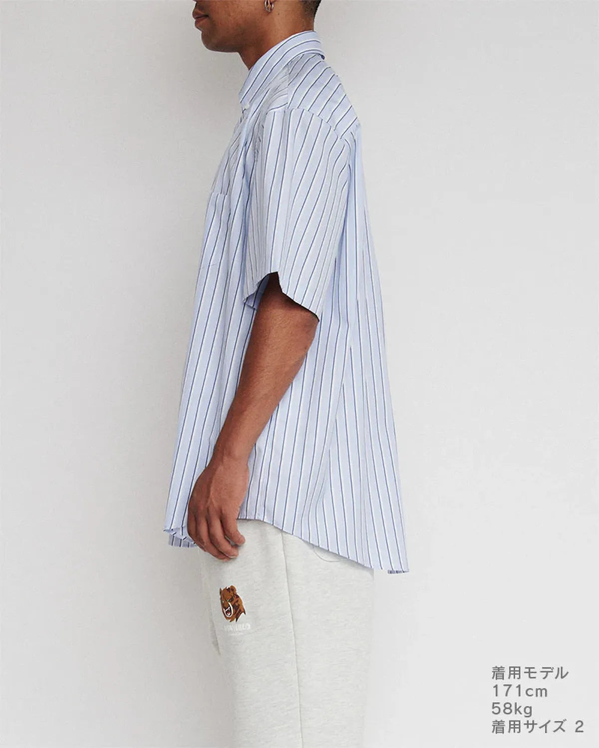 DIGAWEL / Buttondown S/S shirt (DWAA037)